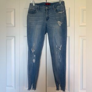 Jennifer Lopez Skinny Ankle Jeans